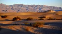 Sunrise at Mesquite Sand Dunes, Death Valley�